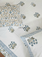Load image into Gallery viewer, Raaga - Block Printed Bedsheet Set