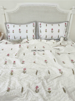 Load image into Gallery viewer, For Your Eyes - Block Printed Muslin Quilt
