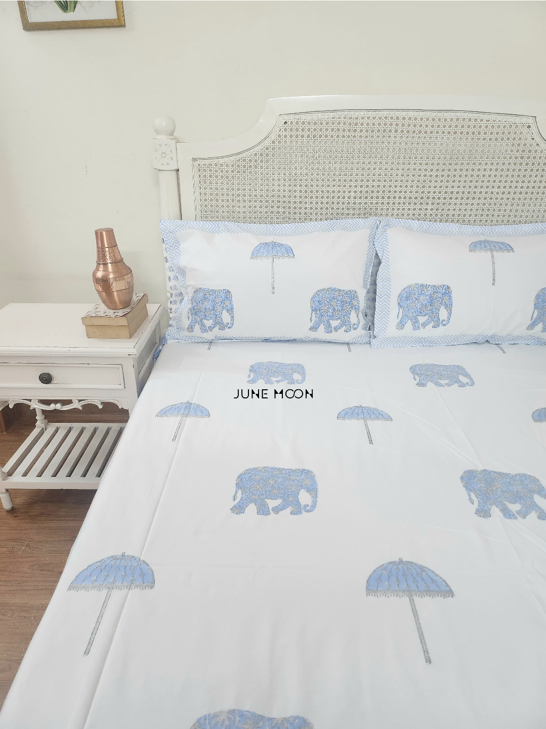 Soft Sanctuary - Block Printed Bedsheet Set