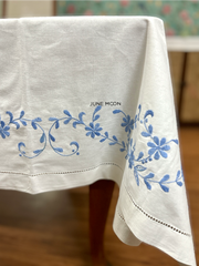 Jashan - Hand Embroidered 6 Seater Table Cover