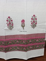 Load image into Gallery viewer, Firdaus - Block Printed Bath Towel