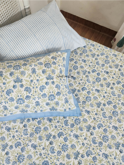 Delilah - Block Printed Bedsheet Set