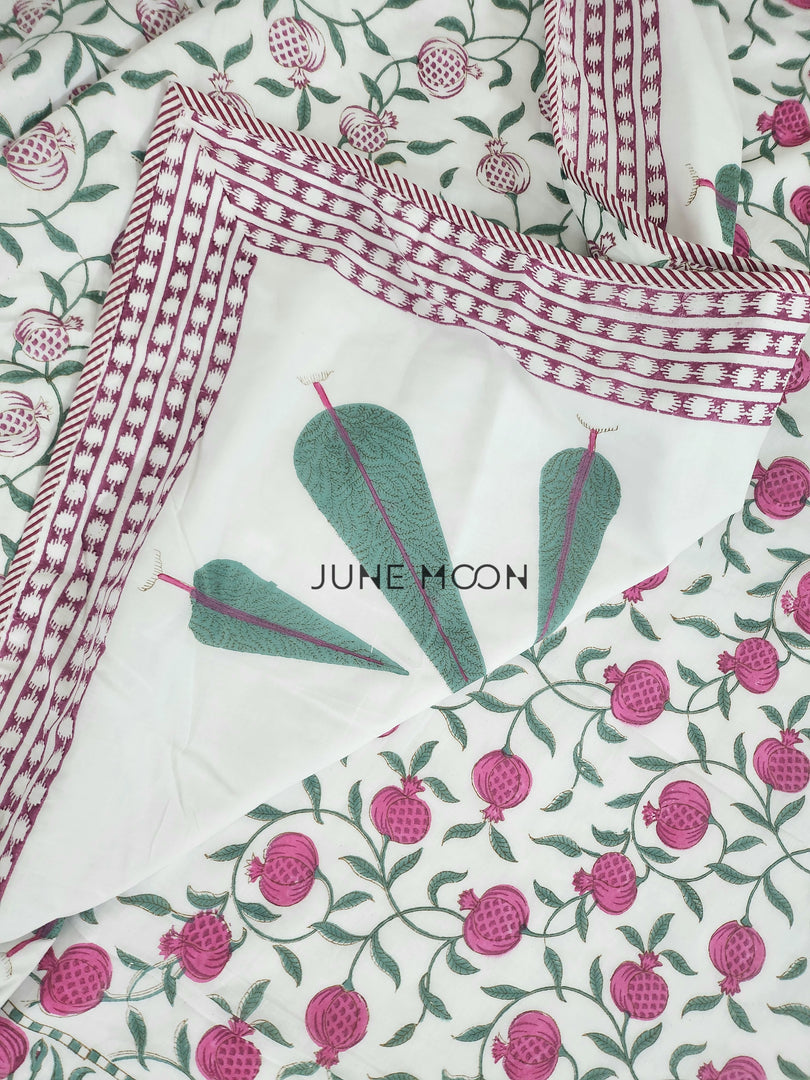 Kudrat - Block Printed Muslin Dohar