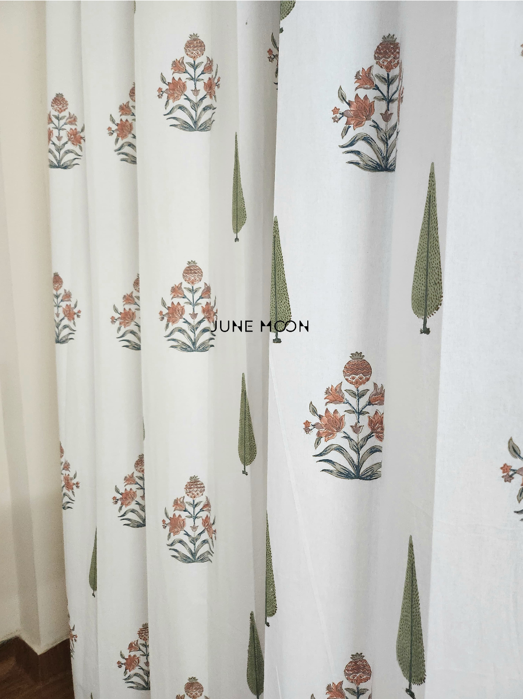 Dhaani - Block Printed Curtains