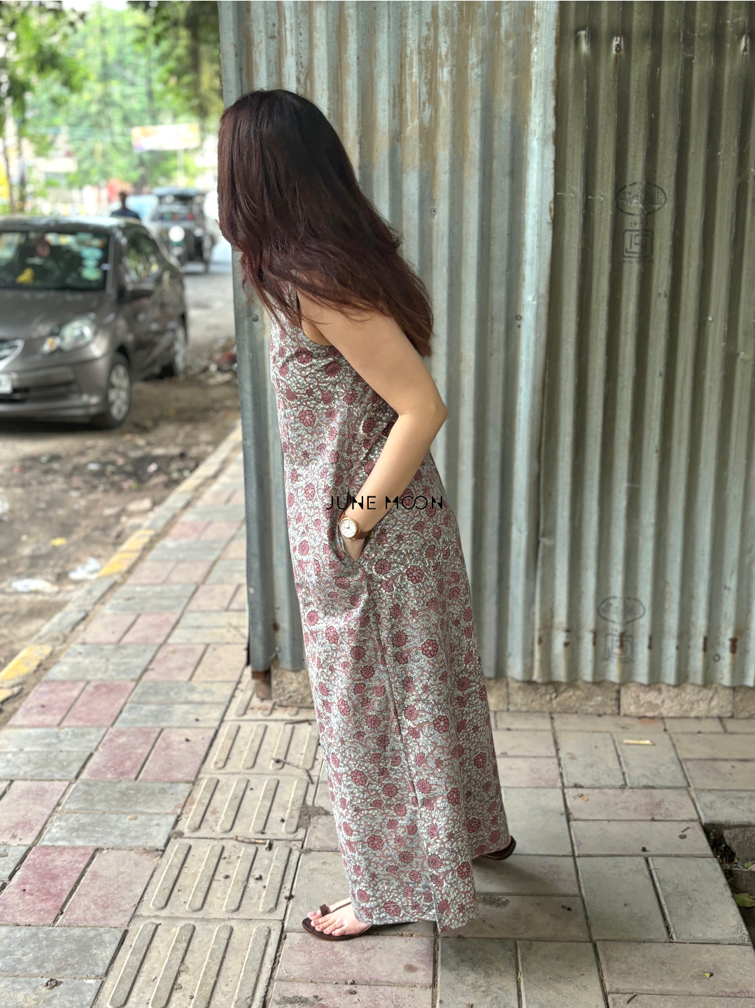 Kismet - Block Printed Cotton Dress