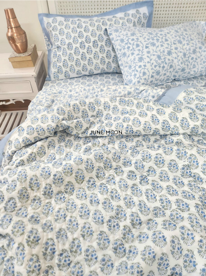 Jodhpur Diaries - Block Printed Muslin Quilt