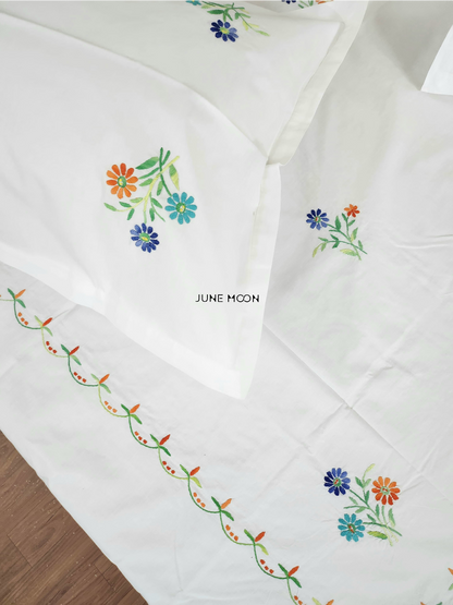 Orabella - Embroidered Bedsheet Set