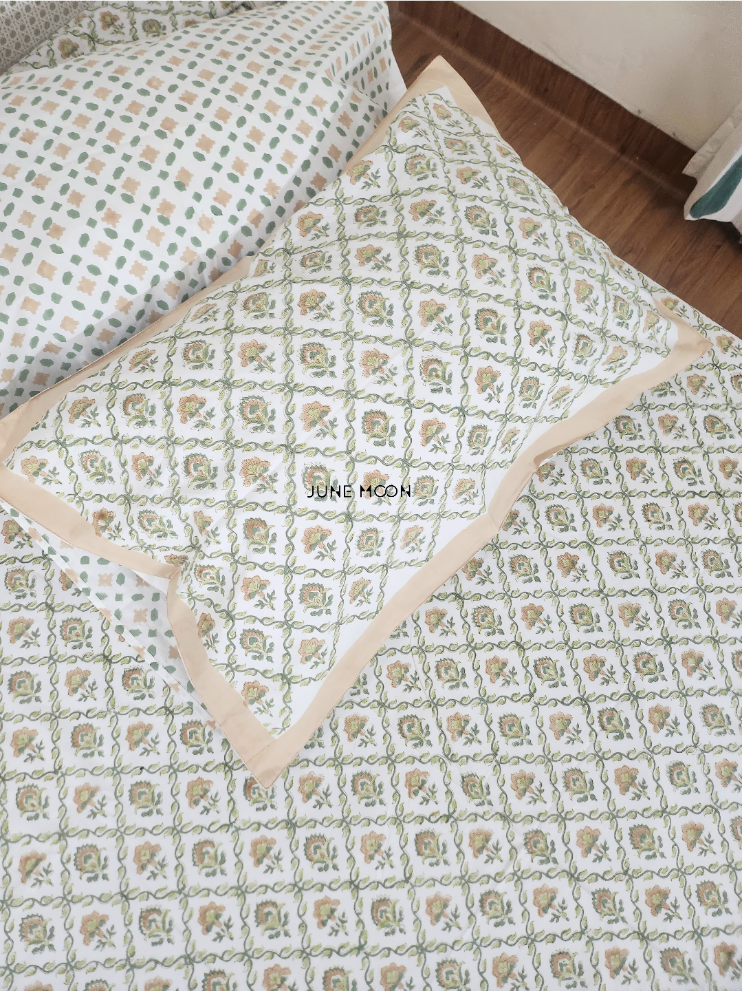 Albeli - Block Printed Bedsheet Set
