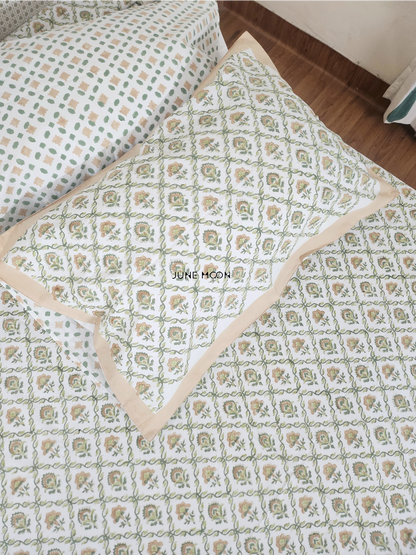 Albeli - Block Printed Bedsheet Set