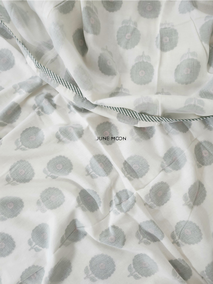 Shringaar - Block Printed Muslin Dohar