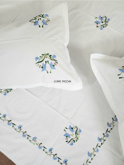 Emma - Embroidered Bedsheet Set