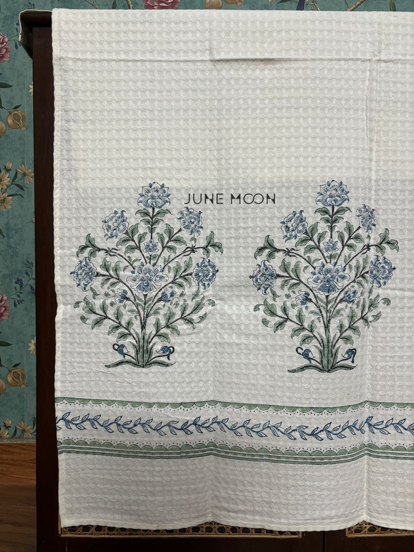 Firdaus - Block Printed Bath Towel