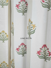 Indian Palette - Block Printed Curtains