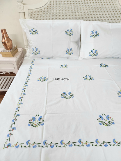 Emma - Embroidered Bedsheet Set