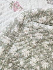 Elle & Rose - Block Printed Muslin Quilt