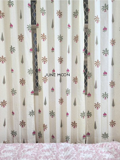 Afreen - Block Printed Curtains
