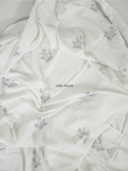 Mallika - Block Printed Muslin Dohar