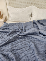 Load image into Gallery viewer, Haven - Solid Cotton Quilt (108*108 Inch)
