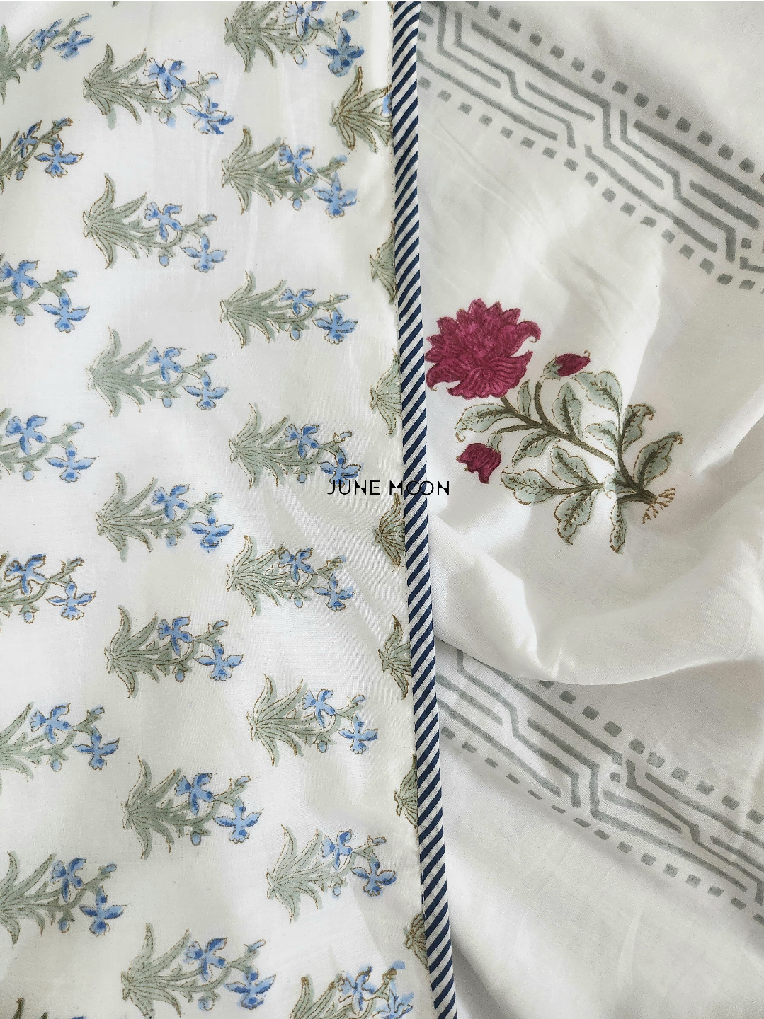French Garden - Set of 2 Single Dohars