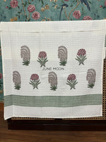 Load image into Gallery viewer, Firdaus - Block Printed Bath Towel
