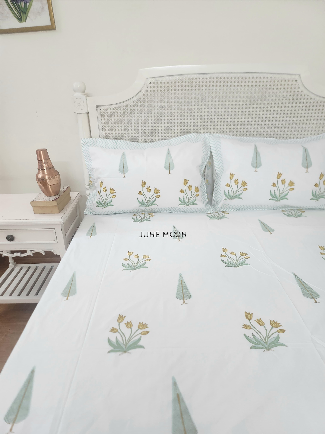Sunny Nook - Block Printed Bedsheet Set
