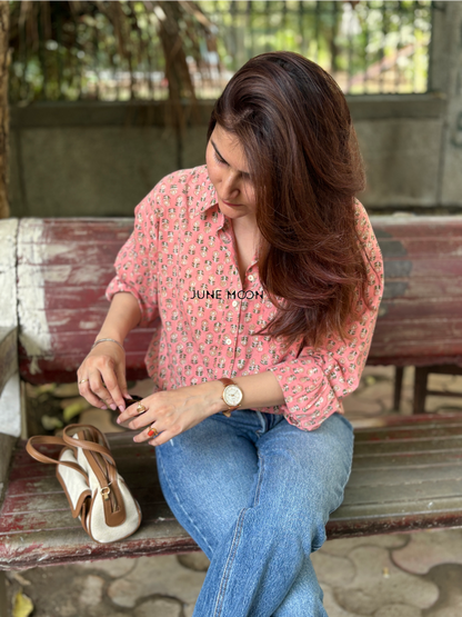 Joanna Oversized Cotton Shirt