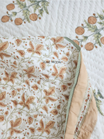 Load image into Gallery viewer, Rhythm of Earth - Block Printed Muslin Quilt
