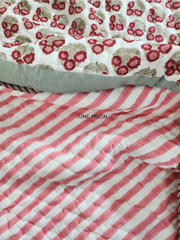 Noor - Block Printed Muslin Quilt