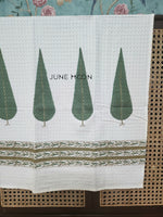 Load image into Gallery viewer, Firdaus - Block Printed Bath Towel

