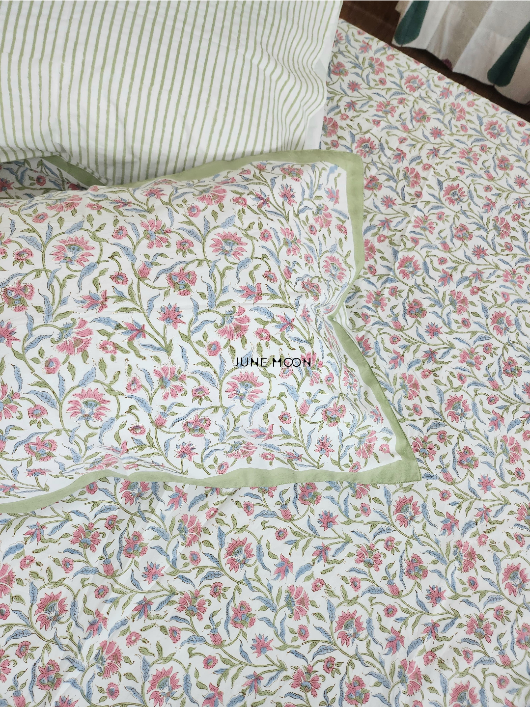 Khanak - Block Printed Bedsheet Set