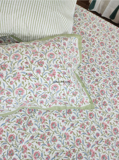Khanak - Block Printed Bedsheet Set