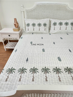 Load image into Gallery viewer, Uphaar - Block Printed Bedsheet Set (Thick Cotton)

