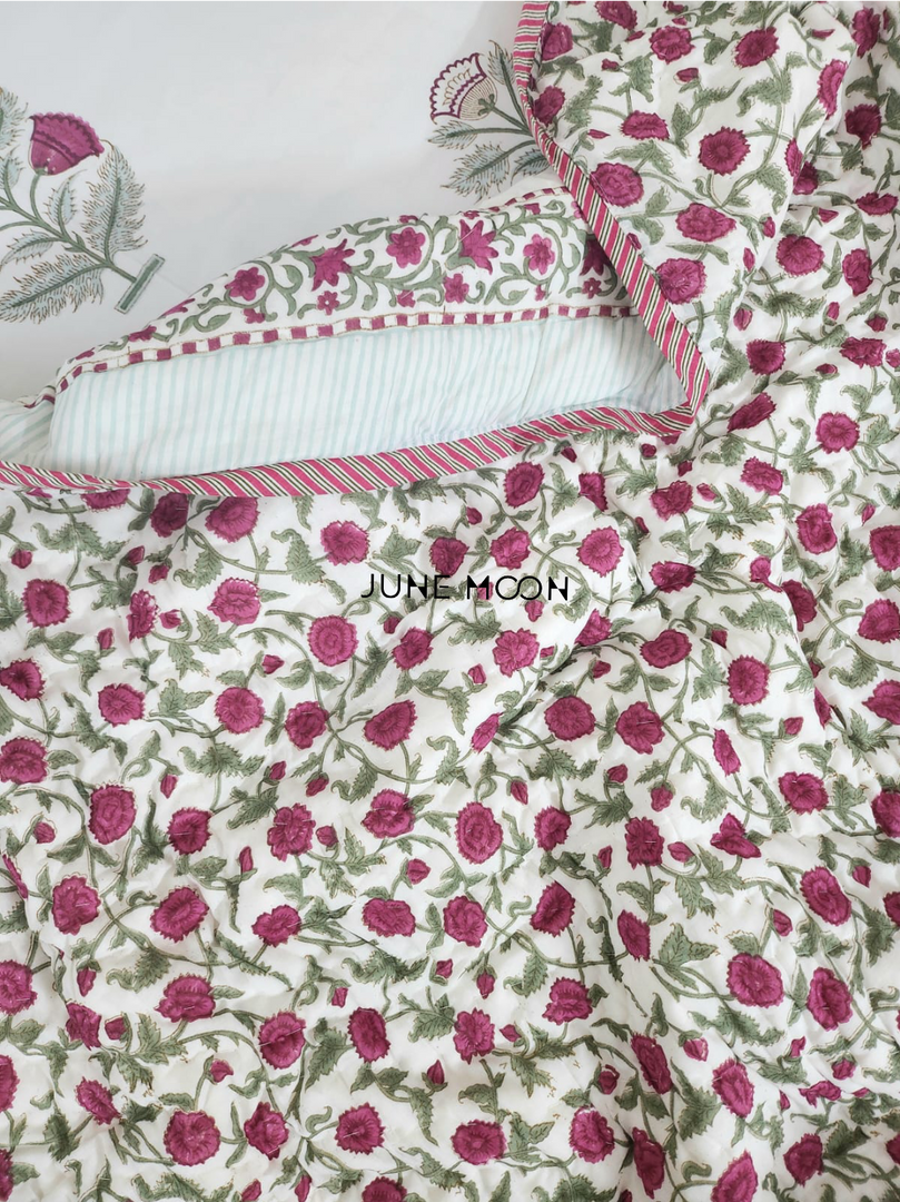 Lady Ruby - Set of 2 Single Quilts