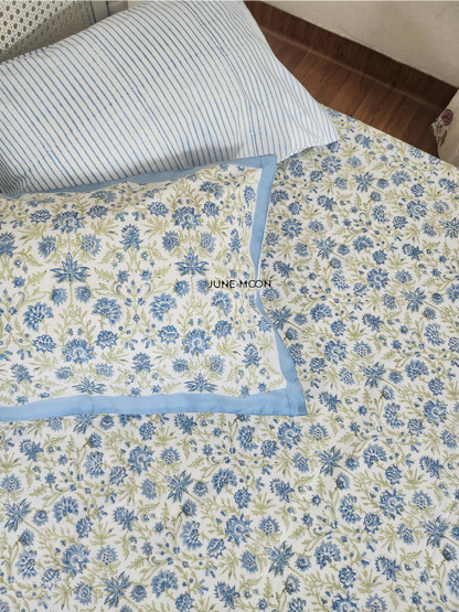 Delilah - Block Printed Bedsheet Set