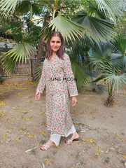 Maahru - Block Printed Kurta