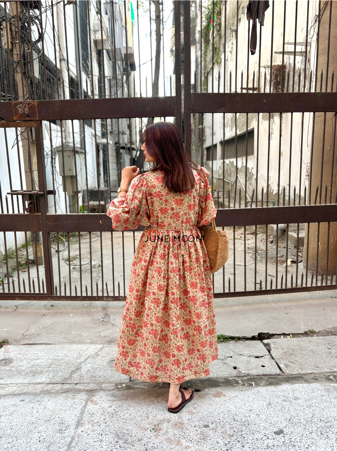 Princess Diaries - Block Printed Cotton Dress