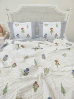 Load image into Gallery viewer, Core Hues - Set of Quilt &amp; Bedsheet
