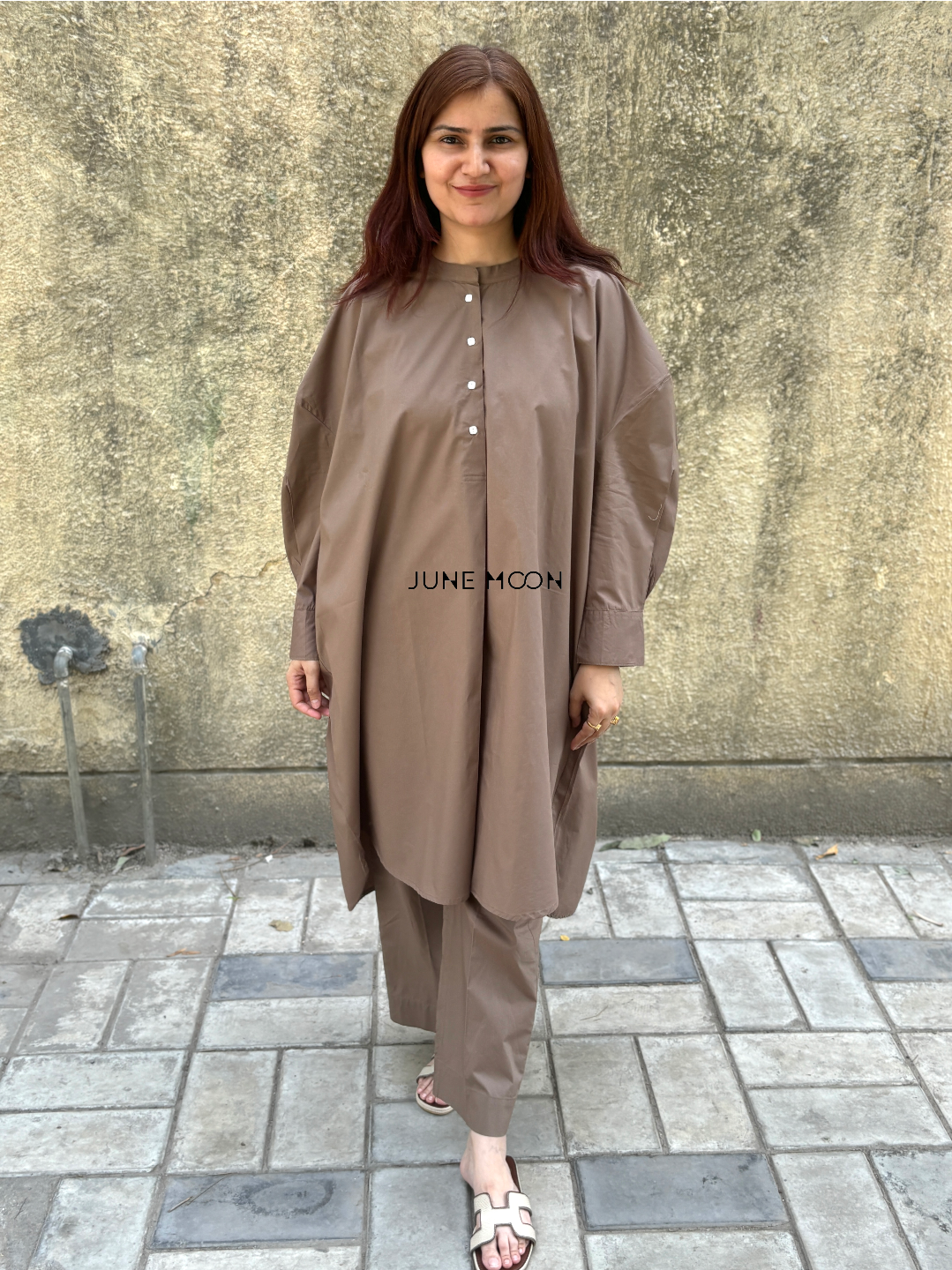 I’m Unstoppable - Boxy Fit High Low Coord Set