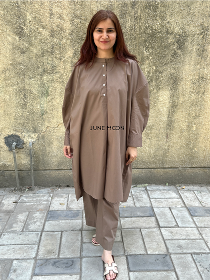 I’m Unstoppable - Boxy Fit High Low Co-ord Set