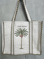Load image into Gallery viewer, Roza - Block Printed Tote Bag
