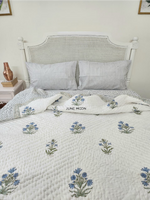 Load image into Gallery viewer, Welcome To Jodhpur - Block Printed Muslin Quilt