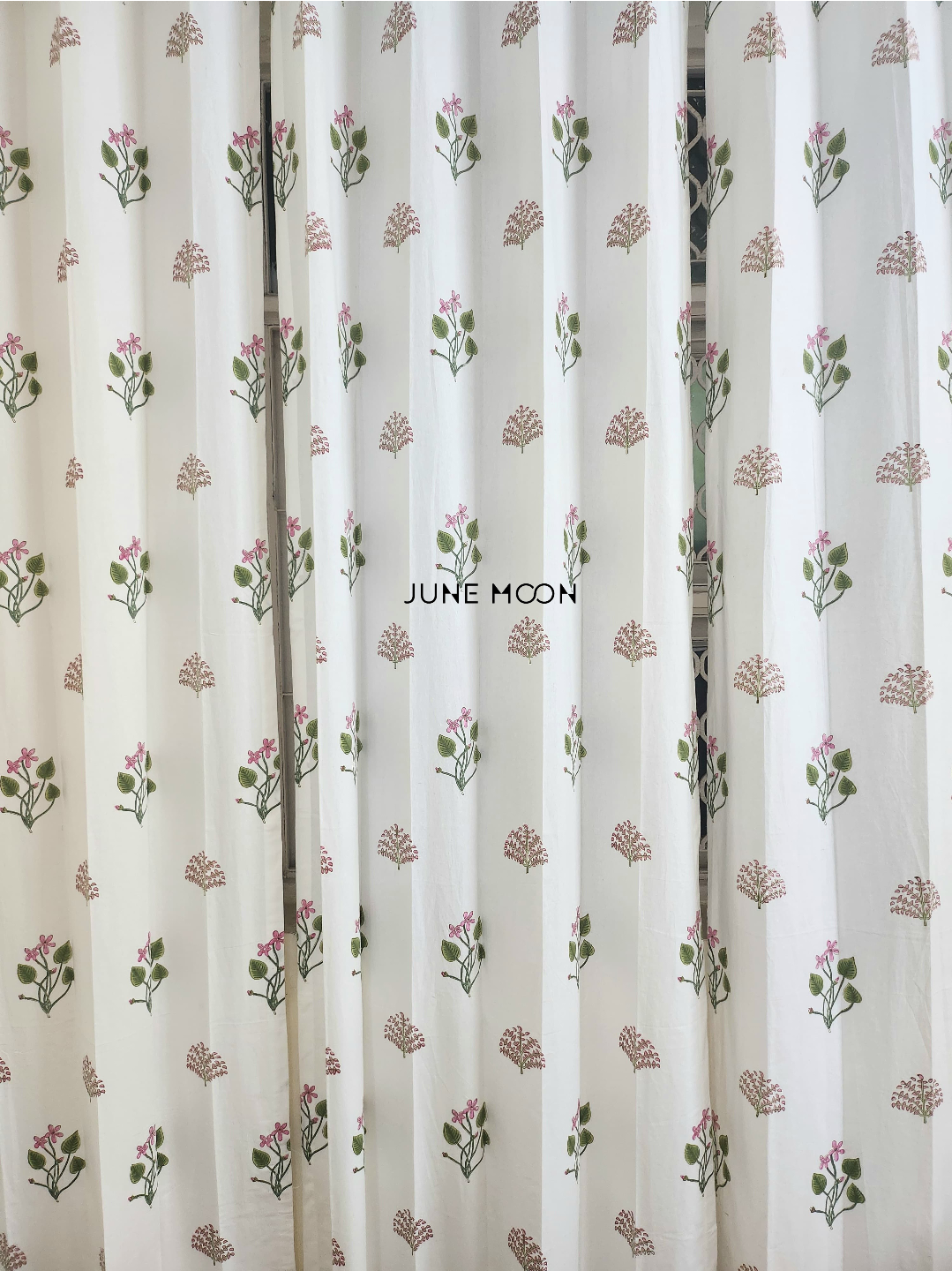 Mrs. Grace - Block Printed Curtains
