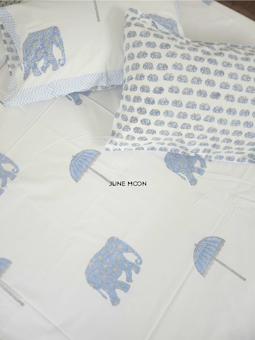 Soft Sanctuary - Block Printed Bedsheet Set