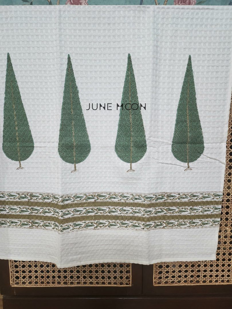 Firdaus - Block Printed Bath Towel