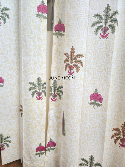 Afreen - Block Printed Curtains