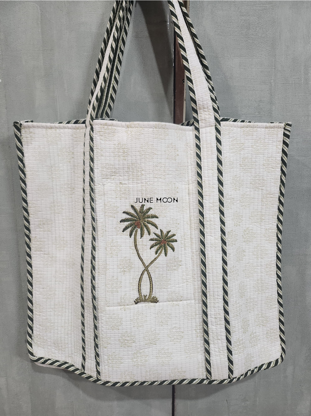 Roza - Block Printed Tote Bag