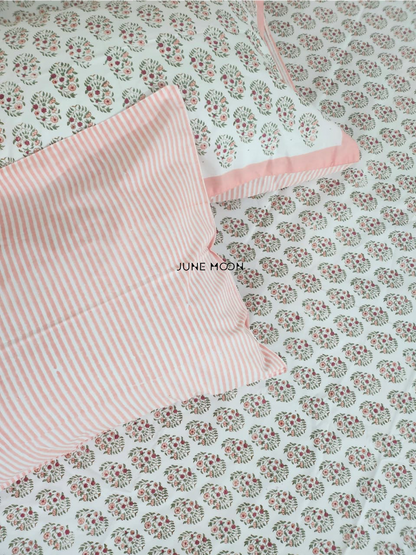 Nikhaar - Block Printed Bedsheet Set
