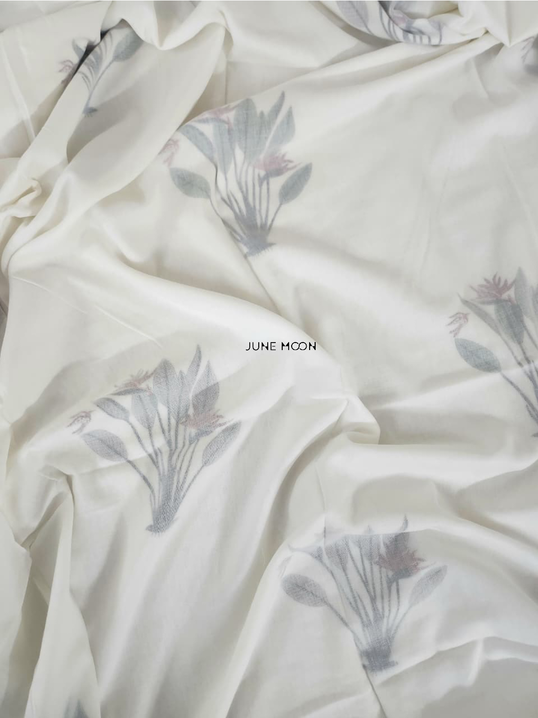 Nandini - Block Printed Muslin Dohar