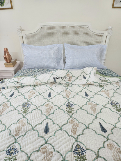 Truly Treasured - Block Printed Muslin Quilt