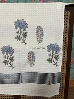 Load image into Gallery viewer, Firdaus - Block Printed Bath Towel
